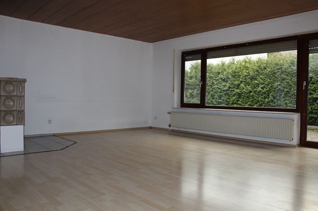 Wohnzimmer EG mit Holzofen