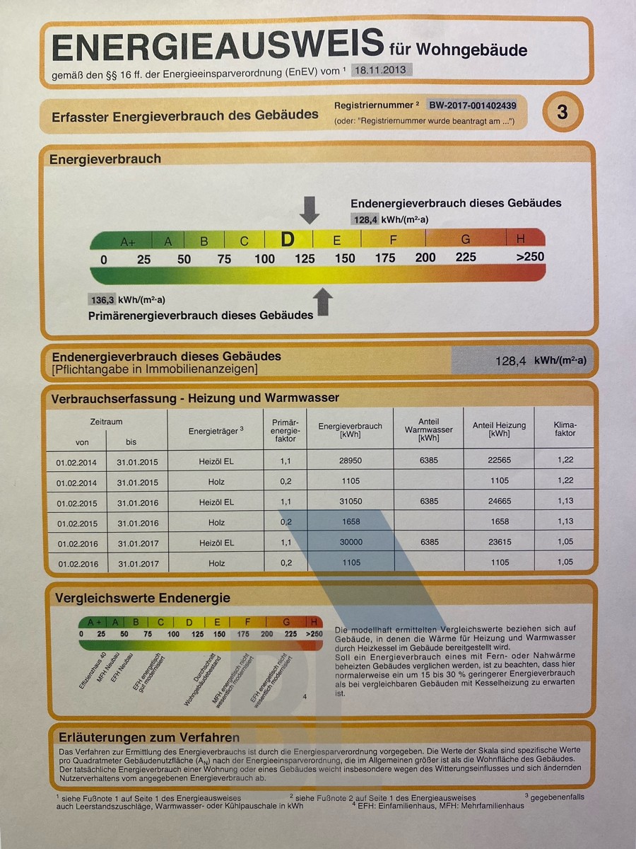 Energieausweis S3